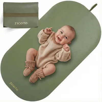 Vegan Leather Changing Pad - Soft & Easy to Clean