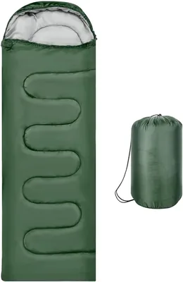 Holdfiturn Sleeping Bag: Rectangular Envelope, Lightweight & Waterproof - 6% Off