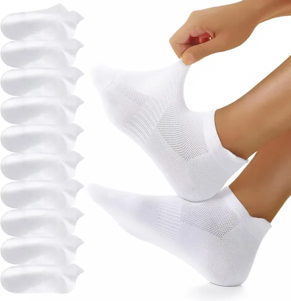 YouShow Cotton Trainer Socks 10 Pairs