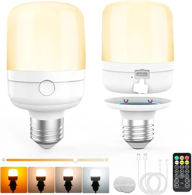 Eocean E27 Rechargeable Light Bulb Remote Control Best Deal