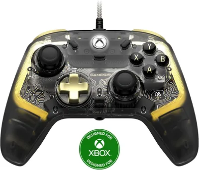 GameSir Kaleid Flux: Controlador cableado mejorado para Xbox con iluminación RGB y joystick de efecto hall
