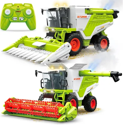 Zdalnie sterowany traktor kombajn zbożowy dla dzieci 3-6 lat - Najlepsza oferta