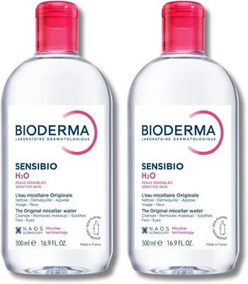 Bioderma Sensibio H20, 500ml (Pack of 2) Best Deal