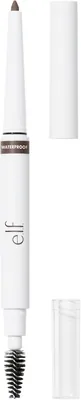 e.l.f. Cosmetics Instant Lift Lápiz Resistente al Agua Café Profundo | Cepillo Doble Extremo con Punta Biselada