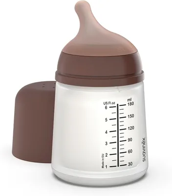 Suavinex Zero Zero Anti-Colic Bouteille avec Nipple de Nourrisson (A), pour Nés - Meilleur Prix