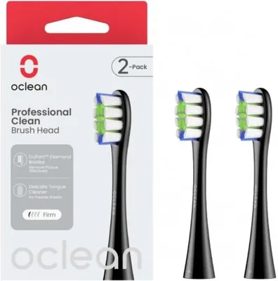 Oclean Końcówki Professional Clean B02, 2 szt., czarne