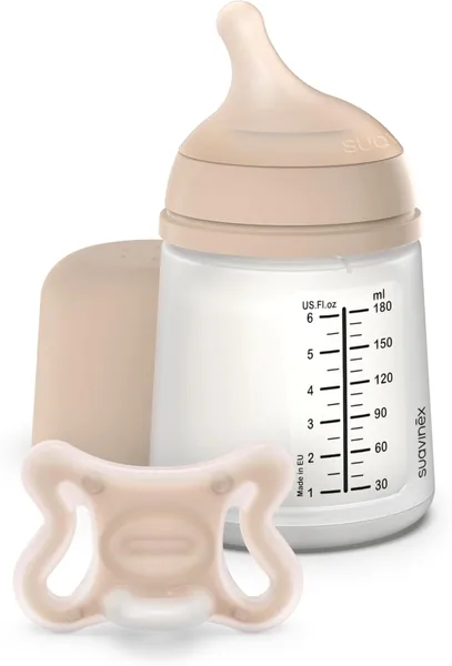 Suavinex Anti-colic Bottle + Zero Zero Pacifier