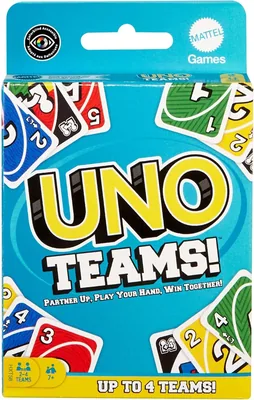 UNO Jogo de Cartas Teams para crianças a partir de 7 anos - Melhor Preço