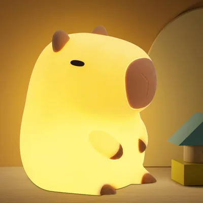 OkiyiD Capybara Night Lamp - Portable Rechargeable Dimmable