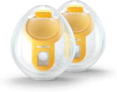 Pompa per il seno Medela a libero accesso compatibile con Freestyle Flex e Swing Maxi, 1 confezione con 2 tazze, bianca - Risparmia il 12%