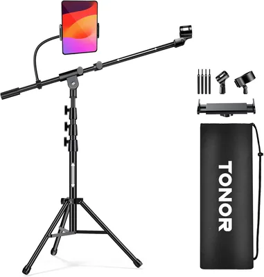Soporte de Micrófono TONOR con Brazo de Trípode Ajustable 22% Off
