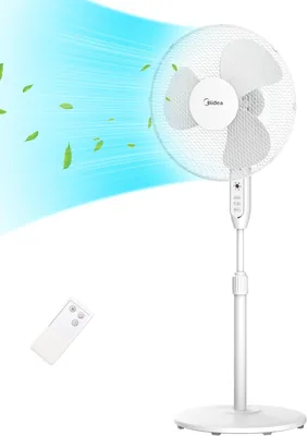 Ventilateur Midea MFS400M0APW0 - Silence et réglage de hauteur - Meilleur Prix