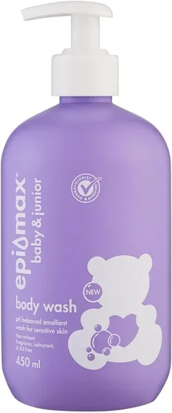 Epi-Max Baby & Junior Emollient Body Wash, 450ml - Best Deal