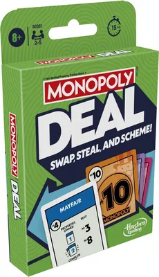 Hasbro Monopoly Deal Refresh Card Game