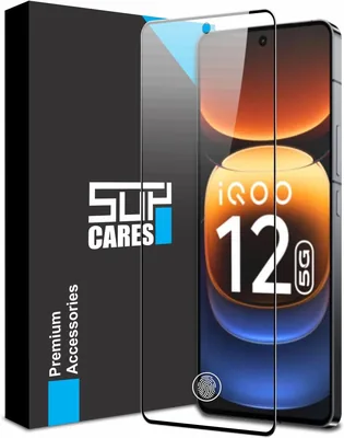 iQOO 12, Neo 9 और Neo 9 Pro के लिए SupCares 6.78 इंच 9H बेदाग स्क्रीन प्रोटेक्टर | 63% ऑफ