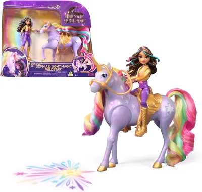 Unicorn Academy Sophia Wildstar - Rainbow Light Unicorn Toys