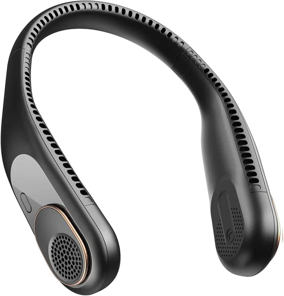 SWEETFULL Nekventilator, Draagbaar, 4000 mAh Batterij (tot 9 uur), Mini USB, Klein, Stil, Oplaadbaar Tafelfan, Handventilator, Nec - Best Deal
