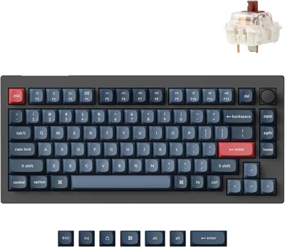 Keychron V1 Max 75% RGB Mechanical Keyboard - Best Deal