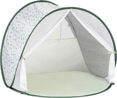 Babymoov Anti-UV Tente pour Bébé - Protection Solaire Haute SPF 50+ - Mosquito Net Intégré - Système Pop-Up - Grande Tente de Plage, Bleu Wav - Meilleur Prix