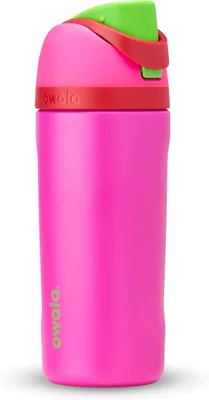 Owala Kids FreeSip - Botella de agua aislada de acero inoxidable con popote para deportes, viajes y escuela, botella de agua - Mejor Oferta