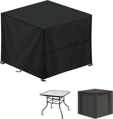 LAMUNI Trädgärden Tabellkapa 80x80x80cm Utomhus Tabellkapa Vattenfast | 420D Oxford Kläder