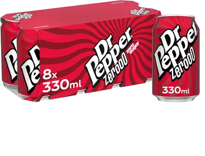 Dr Pepper Zero 8 x 330ml Best Deal