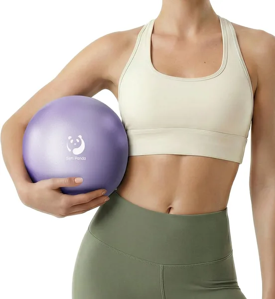 Slim Panda Pilates Ball,9 Inch Small Exercise Ball