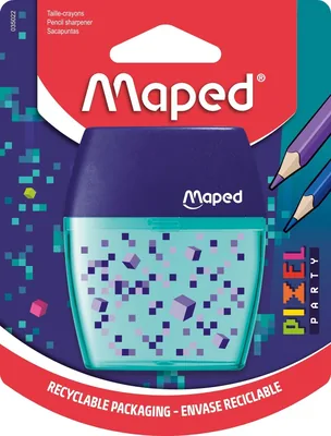 MAPED Pixel Party Sharpener 2 Hole Shaker - Card | Best Deal
