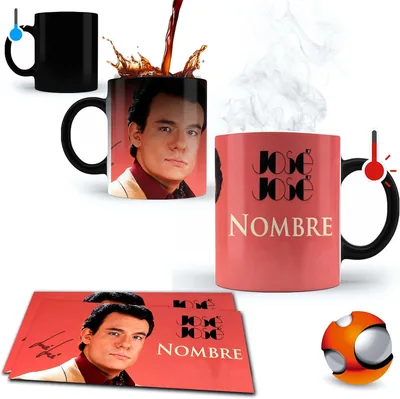 Taza Mágica Personalizada para Café con Nombre - Tema Jose Jose