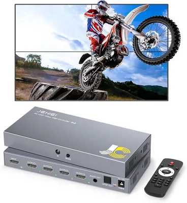 Streaming Video Wall Processor - 8 Splicing Modes