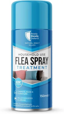 Flea Spray Aerosol - Kills Fleas & Eggs - 150ml