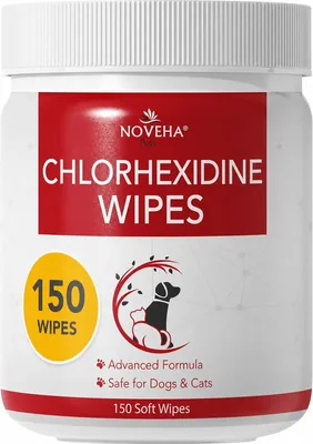 NOVEHA Pet Wipes - 3" x 2" Size (150 Counts) - 12% Off