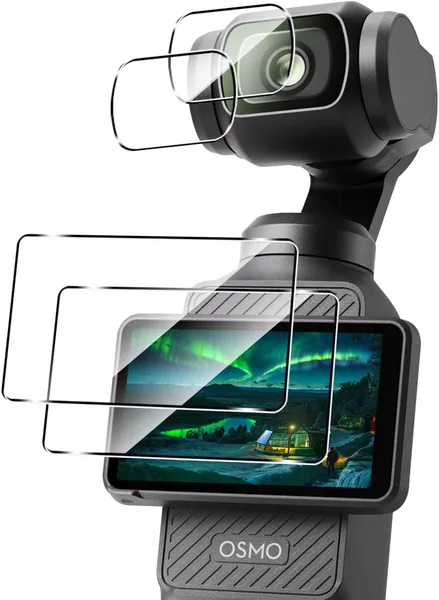 AQXNG Tempered Glass Screen Protector for DJI Osmo Pocket 3
