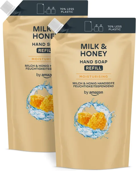 Milk & Honey Hand Soap Refill, 2 x 1000 ml