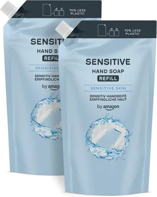Empfindliche Handseife Refill-Pack, 2 x 1000 ml, von Amazon - 25% Rabatt