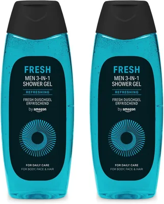 Amazon Fresh 3-in-1 Duschgel für Männer, 2 x 500 ml - 35% Rabatt