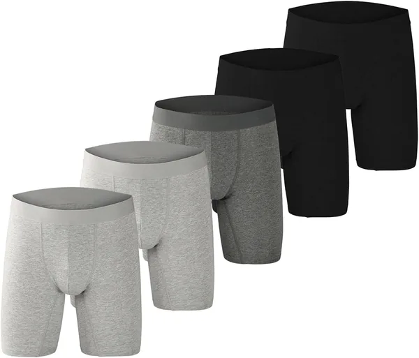 Infino Men's 5-Pack Boxer Briefs