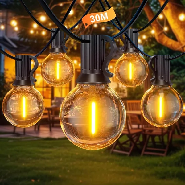 BokiHuk Outdoor Light Chain 30 m