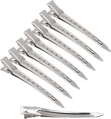 Entebill Haarclipper för kvinnor, 24 st, 3,5 inch Metal