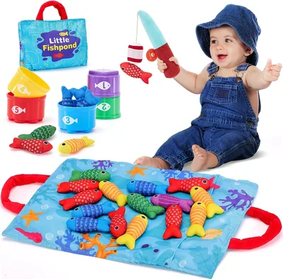 Hahaland 10 in 1 Fishing Game Toy