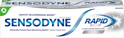 Sensodyne Rapid Relief Whitening Toothpaste 75ml