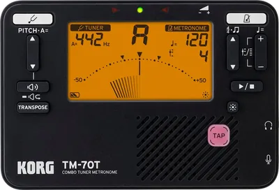 Korg TM-70T Tuner & Metronome - Black Best Deal