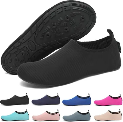 Saguaro 7 Trous de Drainage Séchage Rapide Non-Glissant Chaussures de Bain pour Hommes et Femmes Taille 3-12 - Meilleur Prix
