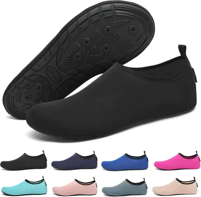 Saguaro 7 Trous de Drainage Séchage Rapide Antidérapant Chaussures de Bain pour Hommes et Femmes Taille 3-12 - Meilleur Prix