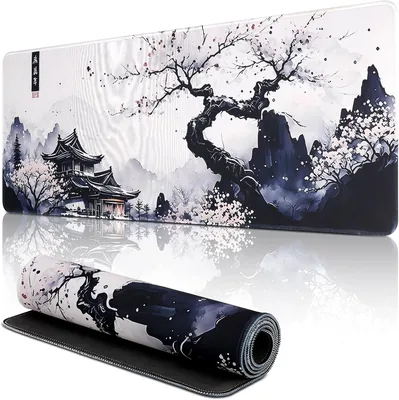 Yimomoyi Gaming Mouse Pad XXL, Tapisse de Bureau Antidérapante et Imperméable, 800 x 300 mm, Meilleure Offre