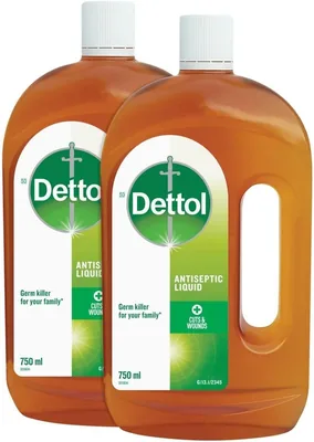 Dettol 2x750ml Antiseptic Liquid: Save 25% Off