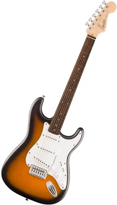 Fender Squier Debut Collection Stratocaster Guitarra Eléctrica, Diapasón de Laurel, Color Sunburst