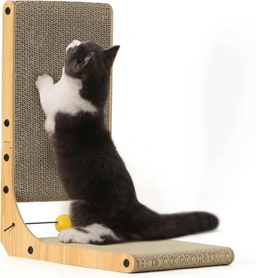 Fukamaru Cat Scratcher L-Shape 18.9 Inch, Best Deal