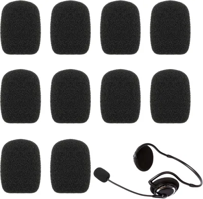 Couvertures de microphon Molain 10 ou 30 packs - Réduction du bruit à mousse - Protection contre le vent pour divers micros