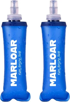 MARLOAR Soft Flask 250ml Kollappta Flask, 2 stk, BPA-fritt (Blå) – Best Deal